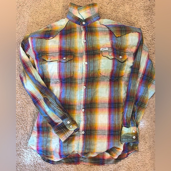 Guess by Marciano Other - Men’s Vintage Guess plaid button up by George Marciano